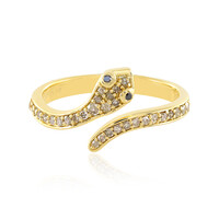 Diamant-Silberring