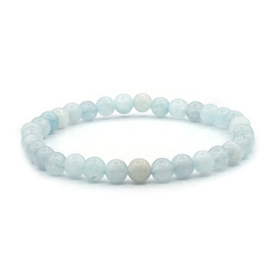 Aquamarin-Armband