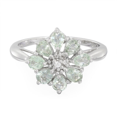 Paraiba-Turmalin-Silberring