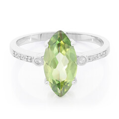 Kiwi-Topas-Silberring