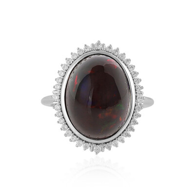 Mezezo-Opal-Silberring