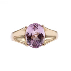 Patroke-Kunzit-Goldring