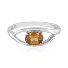 Mandarin-Zirkon-Silberring