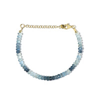 Santa Maria-Aquamarin-Silberarmband