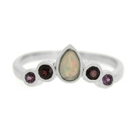 Welo-Opal-Silberring