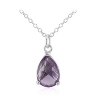 Amethyst-Silberhalskette