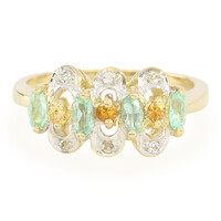 Brasilianischer Paraiba-Turmalin-Goldring