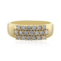 Lupenreiner (F) Brillant-Goldring (LUCENT DIAMONDS)