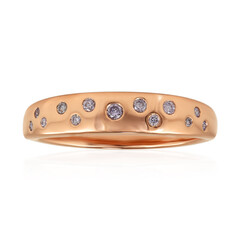 Pinkfarbener I3 Argyle-Brillant-Goldring (Mark Tremonti)