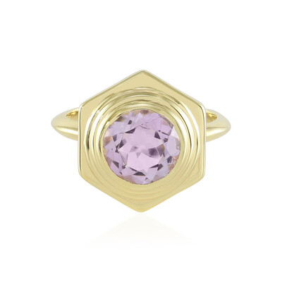 Lavendel-Amethyst-Silberring