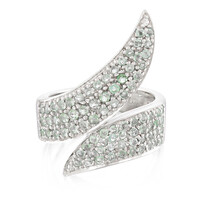 Paraiba-Turmalin-Silberring