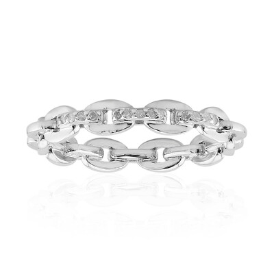 I3 (I) Diamant-Silberring