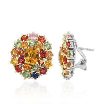 Edelstein-Silberohrringe (Dallas Prince Designs)