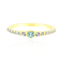 Nigerianischer Paraiba-Turmalin-Goldring