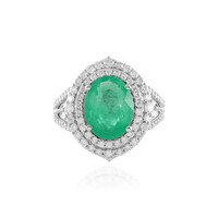 Russischer Smaragd-Goldring (AMAYANI)