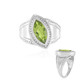 Peridot-Silberring (de Melo)
