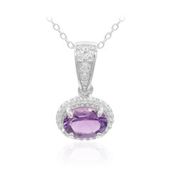 Amethyst-Silberhalskette