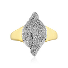 I4 (J) Diamant-Silberring