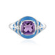Amethyst-Silberring