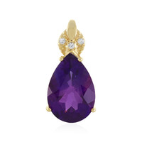 Sibirischer Amethyst-Silberanhänger