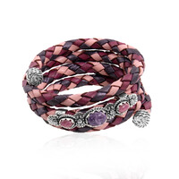 Edelstein-Lederarmband (Desert Chic)