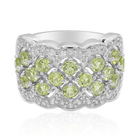 Peridot-Silberring