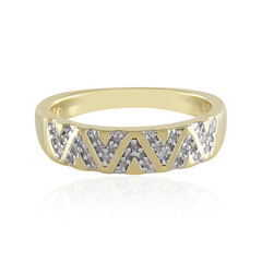 I2 (I) Diamant-Silberring