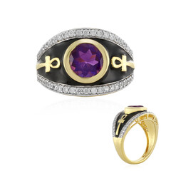 Amethyst-Silberring
