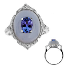 AAA-Tansanit-Goldring (CIRARI)