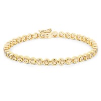 Citrin-Silberarmband