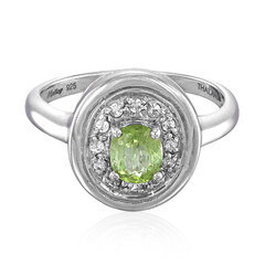 Paraiba-Turmalin-Silberring