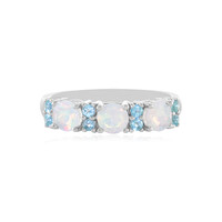 Welo-Opal-Silberring