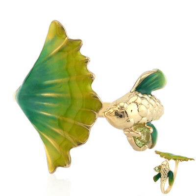 Peridot-Silberring (TPC)