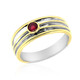 Rubin-Silberring (MONOSONO COLLECTION)