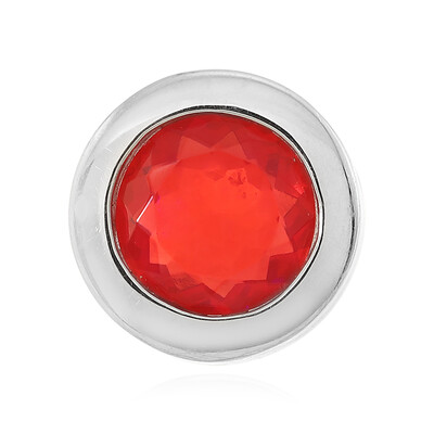 Äthiopischer Roter Opal-Silberanhänger (MONOSONO COLLECTION)
