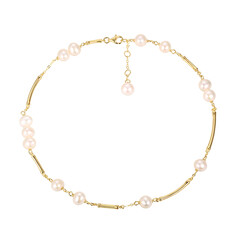 Süßwasserzuchtperlen-Silberarmband