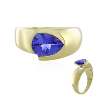 AAA-Tansanit-Goldring (de Melo)