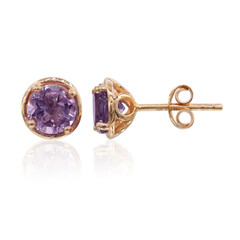 Amethyst-Silberohrringe