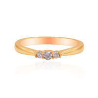 Pinkfarbener I3 Argyle-Brillant-Goldring (Mark Tremonti)