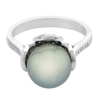 Tahitiperlen-Goldring