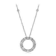 SI2 (H) Diamant-Goldhalskette (CIRARI)