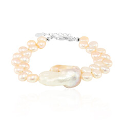 Keshi-Perlen-Silberarmband (TPC)