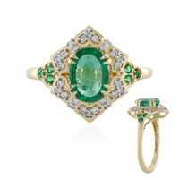 AAA-Sambia-Smaragd-Goldring (D'vyere)