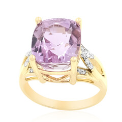 Patroke-Kunzit-Goldring (AMAYANI)