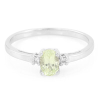 Chrysoberyll-Silberring