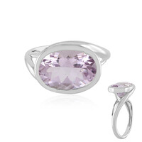 Lavendel-Amethyst-Silberring