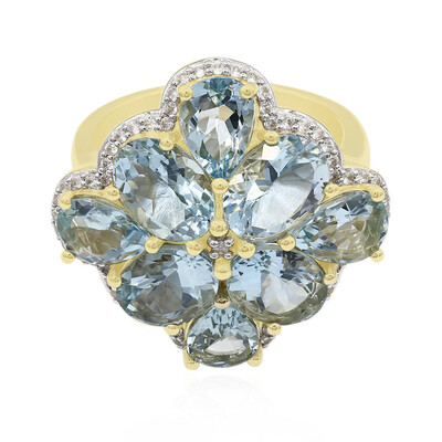 Medina-Aquamarin-Goldring