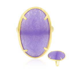 Lavendel-Jade-Silberring