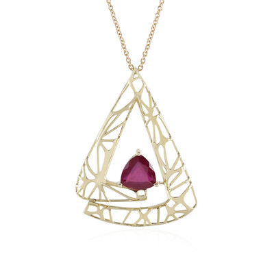 Madagaskar-Rubin-Goldhalskette (Ornaments by de Melo)