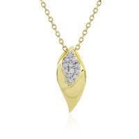 Lupenreiner (F) Brillant-Goldhalskette (LUCENT DIAMONDS)